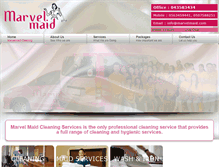 Tablet Screenshot of marvelmaid.com